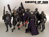 Knights of Ren (6 Figure Set) (Star Wars) Custom Action Figure