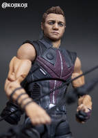 Hawkye(4Pack)Repaint (Marvel Legends) Custom Action Figure