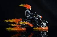 Ghost Rider with Custom Bike and Chain (Marvel Legends) Custom Vehicle