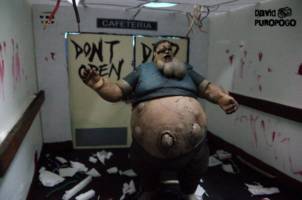 The Walking Dead Diorama (Zombies) Custom Diorama / Playset
