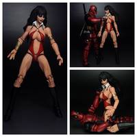 Vampirella (Marvel Universe) Custom Action Figure
