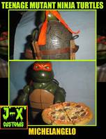 MichelAngelo (Teenage Mutant Ninja Turtles) Custom Action Figure