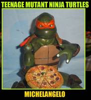 MichelAngelo (Teenage Mutant Ninja Turtles) Custom Action Figure