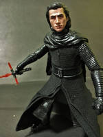 Unmasked Kylo Ren (Star Wars) Custom Action Figure