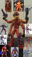 Deadeye duck (Bucky O'Hare) Custom Action Figure
