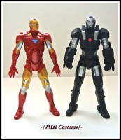 Ironman,Warmachine and Hulkbuster Repaint (Iron Man) Custom Action Figure