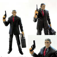 GOLGO 13 Duke Togo (Manga Heroes) Custom Action Figure