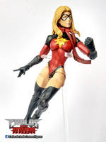 Dark Ms Marvel (Marvel Legends) Custom Action Figure