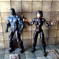Selene and Michael Corvin (hybrid form) (Underworld) Custom Action Figure