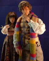 The Fourth Doctor and Sarah Jane Smith (Doctor Who) Custom Action Figure [The Doctor and Sarah 2]