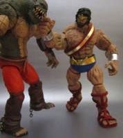Hercules The Wonder Man (Amalgam) Custom Action Figure [versus Killer Croc]