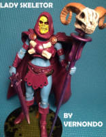 Lady Skeletor - Keldora (Masters of the Universe) Custom Action Figure