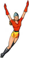 BULLETGIRL Susan Kent Squadron of Justice member (DC Universe) Custom Action Figure