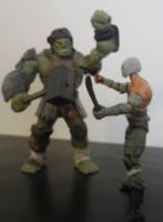 Super Mutant (Fallout) Custom Action Figure [Super Mutant vs. Raider]