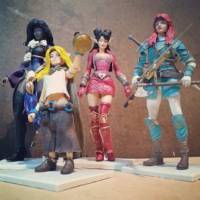 Violet - Rat Queens (Rat Queens) Custom Action Figure