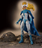 Snowbird V2 (Alpha Flight) +polar bear +owl (Marvel Legends) Custom Action Figure