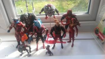 Zilius  zox (DC Universe) Custom Action Figure [Whole Red Lantern corps]