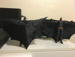Arkham series Batman cloaks (Batman - Arkham Knight) Custom Diorama / Playset [Flight or Is this 1989?]