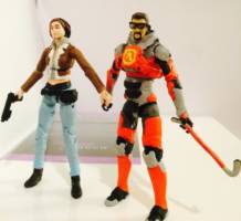 Gordon Freeman and Alyx Vance (G.I. Joe) Custom Action Figure