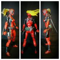 Lady Deadpool (Deadpool) Custom Action Figure