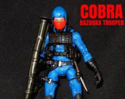 Cobra Bazooka Trooper 6" 1:12th Scale (G.I. Joe) Custom Action Figure