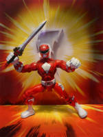 Super Hero Mashers Red Ranger (Power Rangers) Custom Action Figure