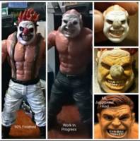Marcus "Needles" Kane/Sweet Tooth (Twisted Metal) Custom Action Figure [Work In Progress Pics]