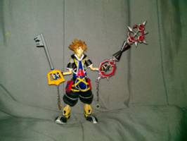 kindgom hearts sora with "key to the kingdom" and "bonding flames" (Kingdom Hearts) Custom Other