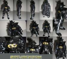 Bat-jackson (Amalgam) Custom Action Figure [BAT-JACKSON COLLAGE]