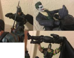 Batman Arkham Origins (Batman - Arkham Origins) Custom Action Figure [3 Scenes]