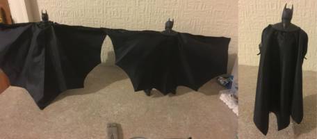 Batman Arkham Origins (Batman - Arkham Origins) Custom Action Figure [New cape]