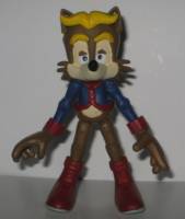 Antoine (SATAM cartoon style) (Sonic) Custom Action Figure