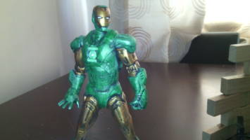 Iron Lantern and Great White (Amalgam) Custom Action Figure [Iron Lantern!]