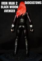 Iron Man 2 Black Widow avenger 6.5" (Iron Man 2) Custom Action Figure [CUSTOM MARVEL SELECT IRON MAN 2 VERSION BLACK WIDOW 6.5"]