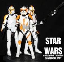 STAR WARS ORDER 66 Commander Cody 6" (Star Wars) Custom Action Figure [CUSTOM STAR WARS BLACK SERIES 6" 1:12TH SCALE CLONE WARS TROOPER COMMMANDER CODY]
