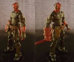Hellboy(movie style) (Hellboy) Custom Action Figure