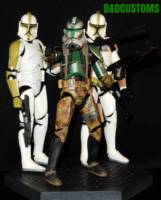 STAR WARS ORDER 66 Commander Gree 6" (Star Wars) Custom Action Figure [CUSTOM STAR WARS BLACK SERIES 6]