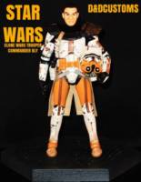 STAR WARS ORDER 66 Commander Bly 6" (Star Wars) Custom Action Figure [CUSTOM STAR WARS BLACK SERIES 6" 1:12TH SCALE CLONE WARS TROOPER COMMMANDER BLY]