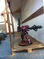 Infinity Gecko (Warhammer) Custom Miniature / Figurine