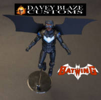Batwing : David Zavimbe (Batman) Custom Action Figure [Batwing: David Zavimbe Custom Action Figure by Davey Blaze Customs]