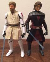 Obi-Wan & Anakin [Clone Wars] (Star Wars) Custom Action Figure