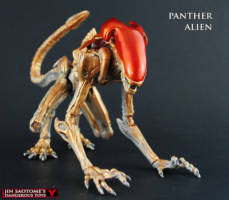Panther Alien (Aliens) Custom Action Figure