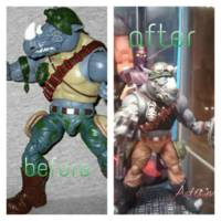 Rocksteady (TMNT) (Teenage Mutant Ninja Turtles) Custom Action Figure