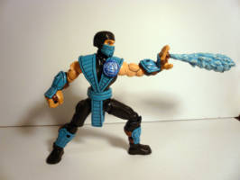 Super Hero Masher Sub-Zero (Mortal Kombat) Custom Action Figure