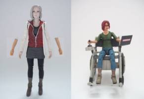 Oracle (Barbara Gordon) (Batman) Custom Action Figure [Barbara Gordon Oracle custom action figure before and after]