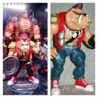 Bebop (Teenage Mutant Ninja Turtles) Custom Action Figure