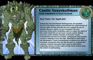 CASTLE GRAYSKULLMAN heroic embodiment of castle grayskull (Masters of the Universe) Custom Action Figure