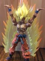 Goku (super saiyan 2 battle damaged) V2.0 (Dragonball Z) Custom Action Figure