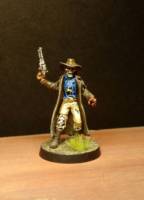 Undead Cowboy (Original) Custom Miniature / Figurine