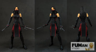 Marvel Elektra Daredevil Netflix (Marvel Legends) Custom Action Figure